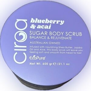 🫐CIROA🫐Blueberry & Açaí Sugar Body Scrub/21.1oz/NIP